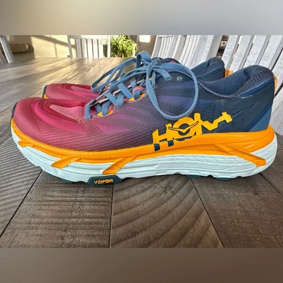 Hoka One Mafate Speed 3 Trail Hiking Running Shoes Women’s Size 9.5 B - Picture 13 of 14